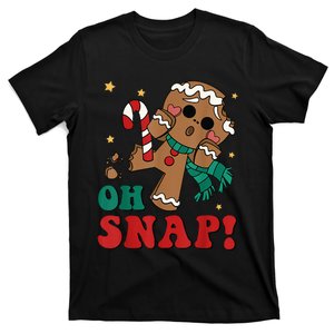 Retro Christmas Gingerbread Family Fun Holiday Gift T-Shirt