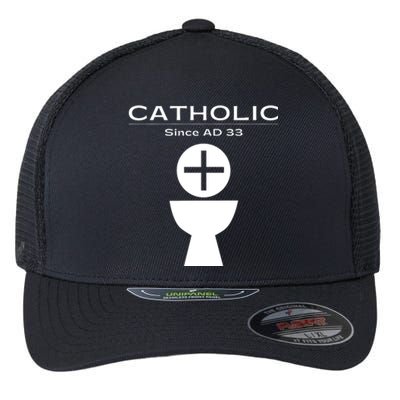 Roman Catholic Gift Since AD 33 Flexfit Unipanel Trucker Cap