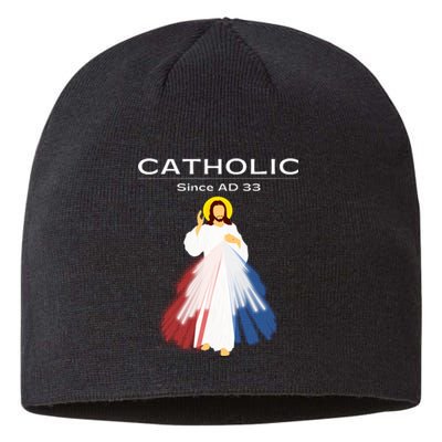 Roman Catholic Gift Since AD 33 Sustainable Beanie