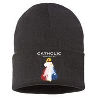 Roman Catholic Gift Since AD 33 Sustainable Knit Beanie