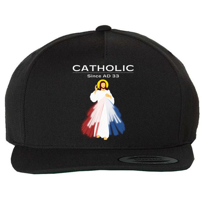 Roman Catholic Gift Since AD 33 Wool Snapback Cap