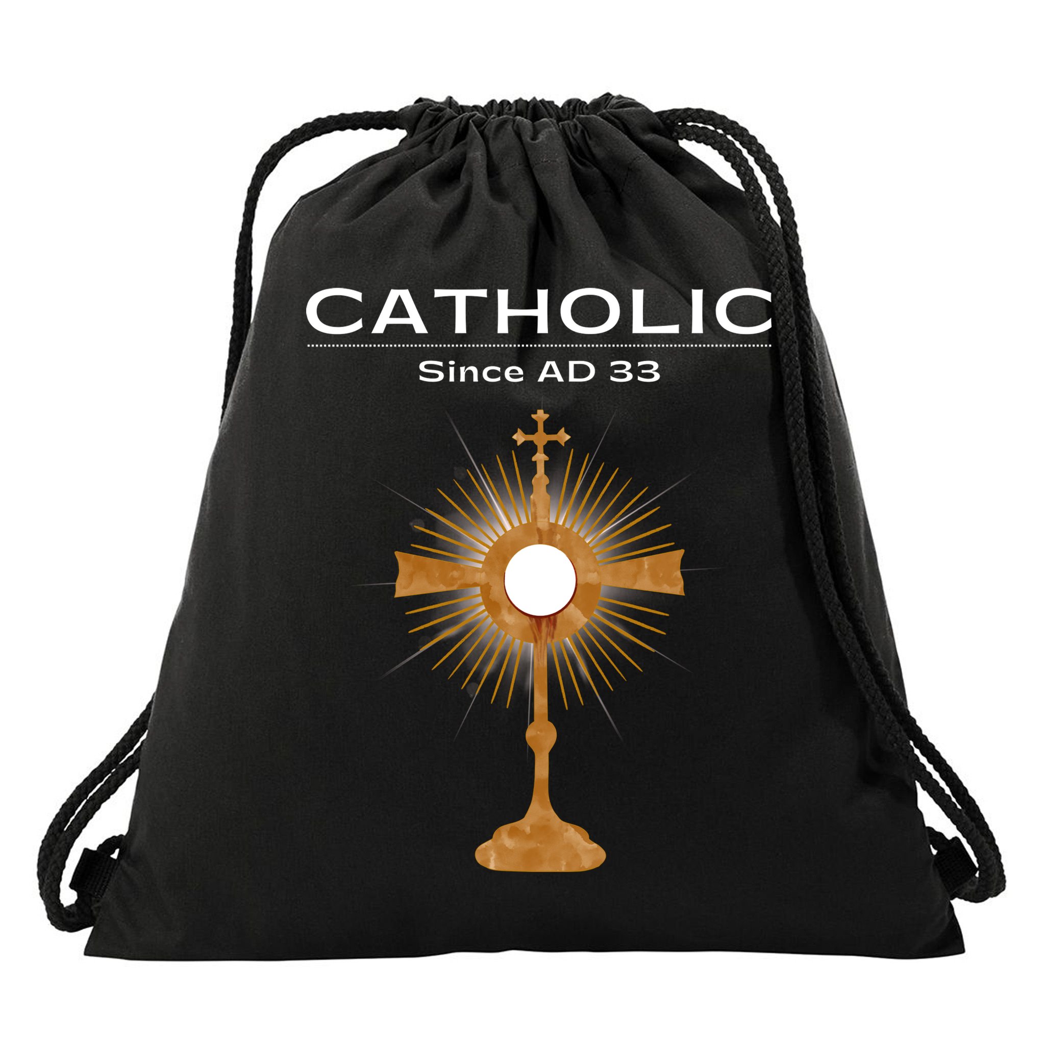Roman Catholic Gift Since AD 33 Drawstring Bag