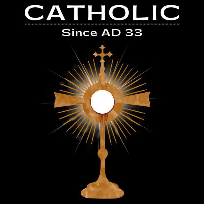 Roman Catholic Gift Since AD 33 Drawstring Bag
