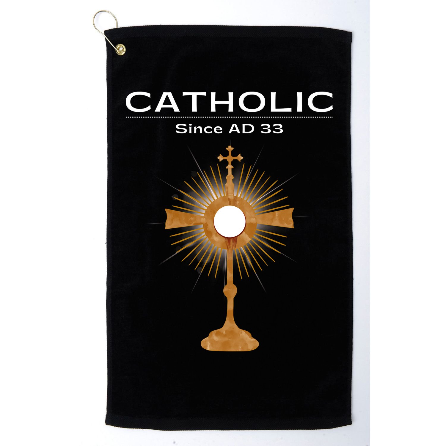 Roman Catholic Gift Since AD 33 Golf Towel