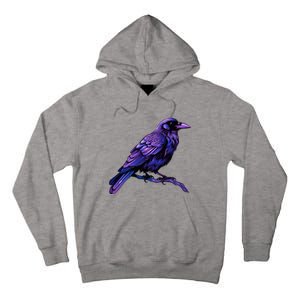 Raven Crow Graphic Tall Hoodie