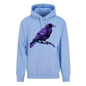 Raven Crow Graphic Unisex Surf Hoodie