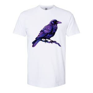 Raven Crow Graphic Softstyle CVC T-Shirt