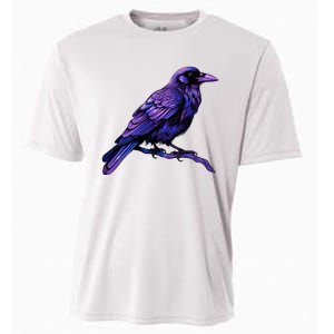 Raven Crow Graphic Cooling Performance Crew T-Shirt