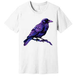 Raven Crow Graphic Premium T-Shirt