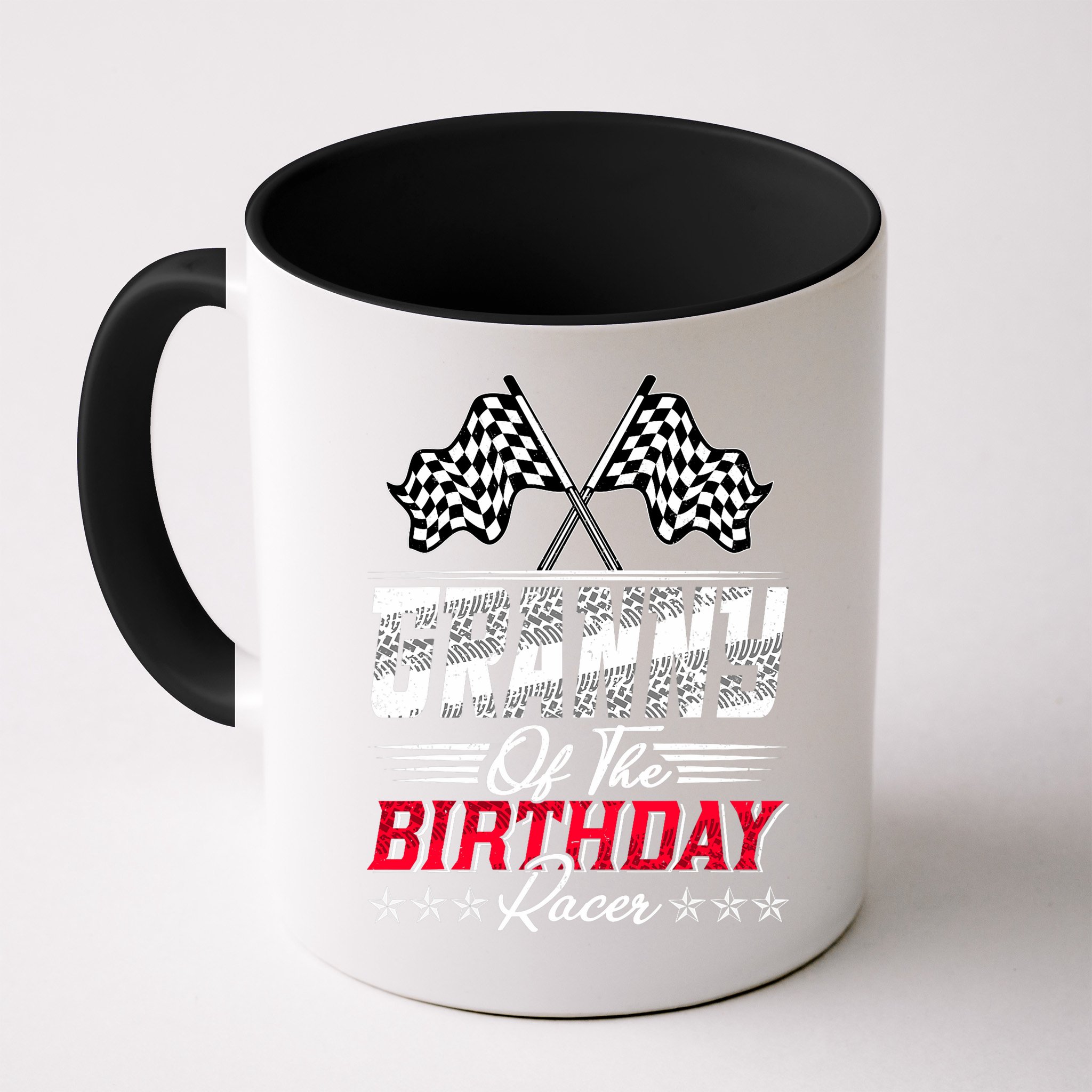 Race Car Granny Of The Birthday Racer Racing Family Mug