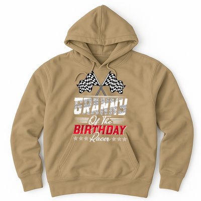 Race Car Granny Of The Birthday Racer Racing Family Hoodie