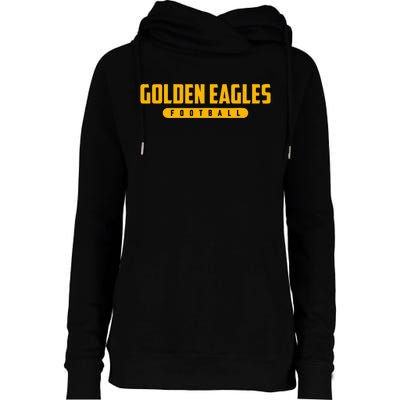 Rhea County Golden Eagles Football Womens Funnel Neck Pullover Hood