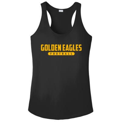 Rhea County Golden Eagles Football Ladies PosiCharge Competitor Racerback Tank