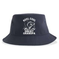 Reel cool great grandpa Sustainable Bucket Hat