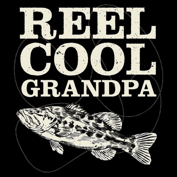 Reel Cool Grandpa Fly Fishing Walleye Fishing Pole Grandpa 16 in Basic Backpack