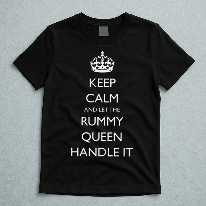 Rummy Card Game Players Funny Card Game Champion Winner T-Shirt