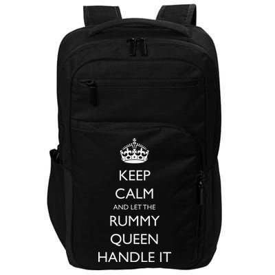 Rummy Card Game Players Funny Card Game Champion Winner Impact Tech Backpack