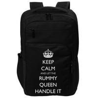 Rummy Card Game Players Funny Card Game Champion Winner Impact Tech Backpack