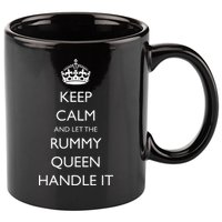 Rummy Card Game Players Funny Card Game Champion Winner 11oz C Handle Ceramic Mug
