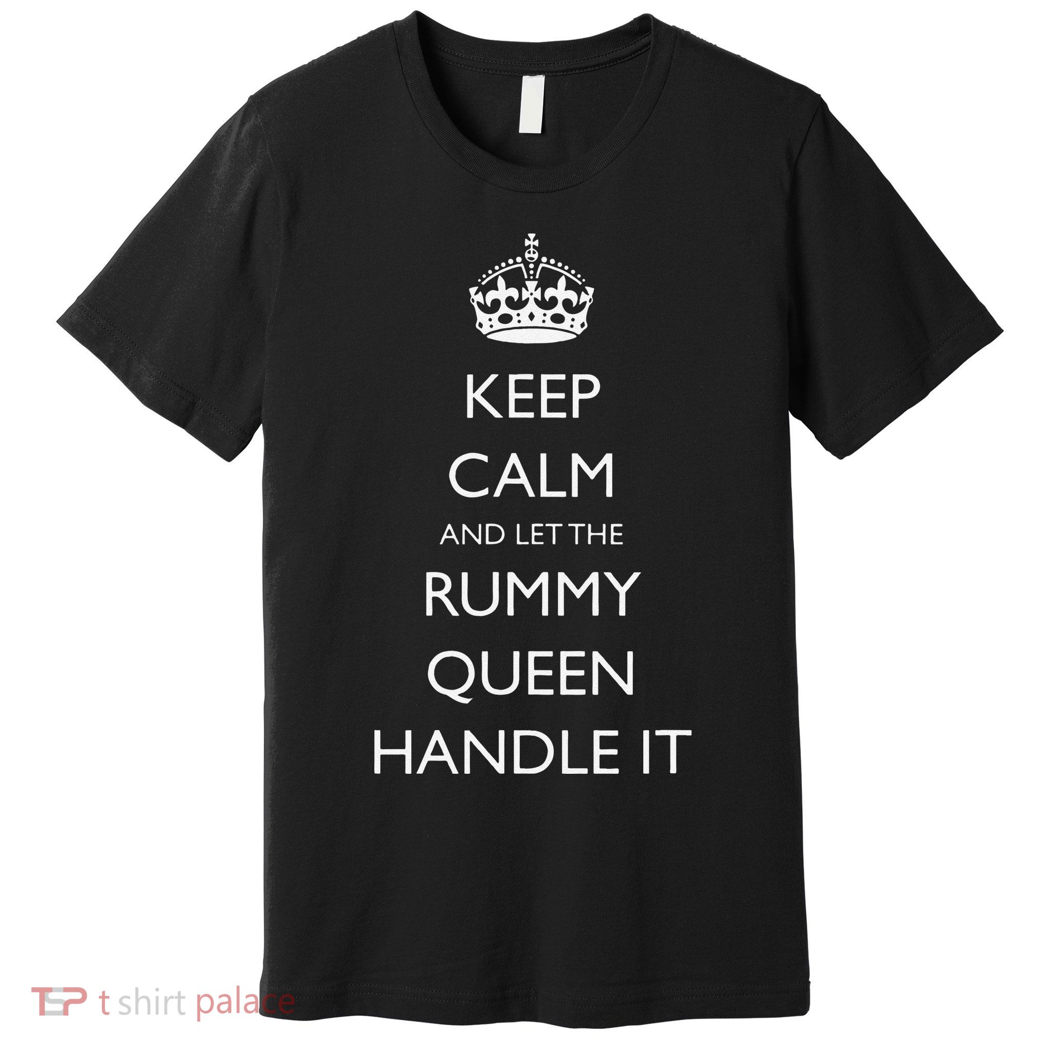 Rummy Card Game Players Funny Card Game Champion Winner Premium T-Shirt