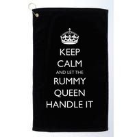 Rummy Card Game Players Funny Card Game Champion Winner Golf Towel