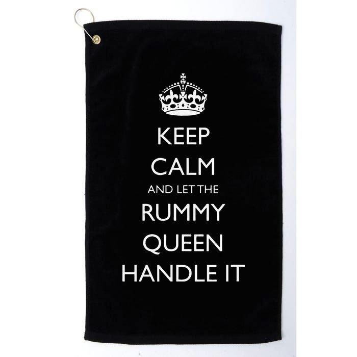 Rummy Card Game Players Funny Card Game Champion Winner Golf Towel