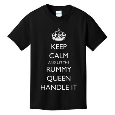 Rummy Card Game Players Funny Card Game Champion Winner Kids T-Shirt