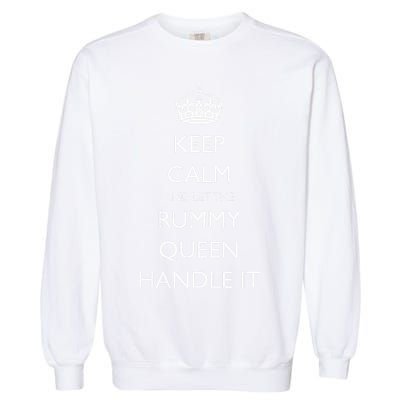 Rummy Card Game Players Funny Card Game Champion Winner Garment-Dyed Sweatshirt
