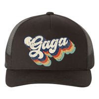 Retro Cute Gaga For Grandma Best Gaga Ever Mother's Day Yupoong Adult 5-Panel Trucker Hat