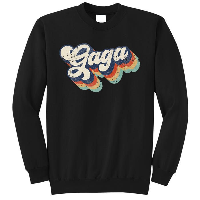 Retro Cute Gaga For Grandma Best Gaga Ever Mother's Day Sweatshirt