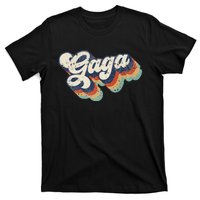 Retro Cute Gaga For Grandma Best Gaga Ever Mother's Day T-Shirt