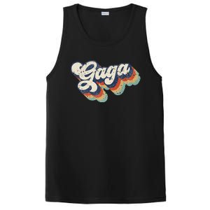 Retro Cute Gaga For Grandma Best Gaga Ever Mother's Day PosiCharge Competitor Tank