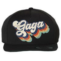 Retro Cute Gaga For Grandma Best Gaga Ever Mother's Day Wool Snapback Cap