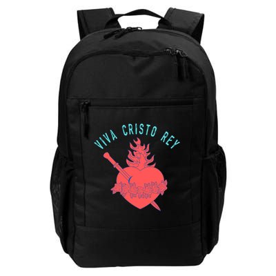 Roman Catholic Gift Viva Cristo Rey Daily Commute Backpack