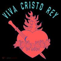 Roman Catholic Gift Viva Cristo Rey Premium T-Shirt