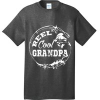 Reel Cool Grandpa Fishing Daddy Fathers Day T-Shirt