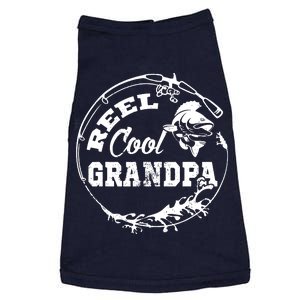 Reel Cool Grandpa Fishing Daddy Fathers Day Doggie Tank