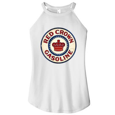 Red Crown Gas Vintage Sign Women’s Perfect Tri Rocker Tank