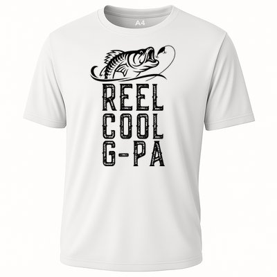 Reel Cool Gpa Funny Retro Fishing Cooling Performance Crew T-Shirt