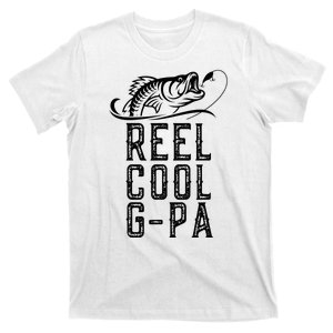 Reel Cool Gpa Funny Retro Fishing T-Shirt