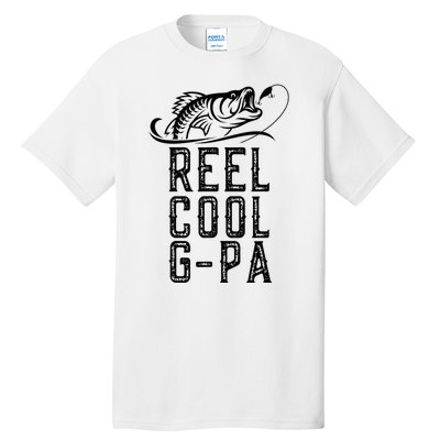 Reel Cool Gpa Funny Retro Fishing Tall T-Shirt