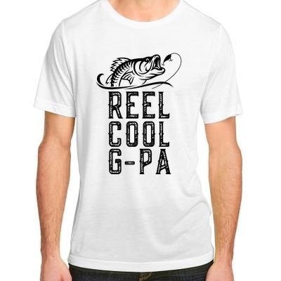 Reel Cool Gpa Funny Retro Fishing Adult ChromaSoft Performance T-Shirt