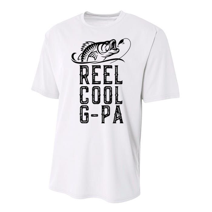 Reel Cool Gpa Funny Retro Fishing Performance Sprint T-Shirt