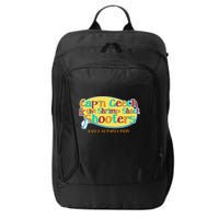 Retro Captain Geech And The Shrimp Shack Shooters Daily At Party Pier City Backpack