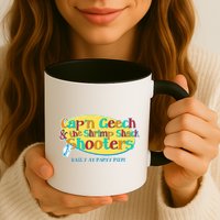 Retro Captain Geech And The Shrimp Shack Shooters Daily At Party Pier Mug