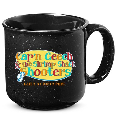 Retro Captain Geech And The Shrimp Shack Shooters Daily At Party Pier 15oz Campfire Ceramic Mug