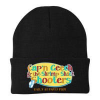 Retro Captain Geech And The Shrimp Shack Shooters Daily At Party Pier Beanie