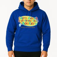 Retro Captain Geech And The Shrimp Shack Shooters Daily At Party Pier Hoodie