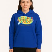 Retro Captain Geech And The Shrimp Shack Shooters Daily At Party Pier Hoodie