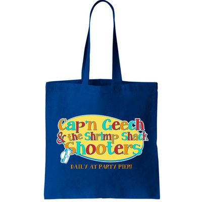 Retro Captain Geech And The Shrimp Shack Shooters Daily At Party Pier Bag